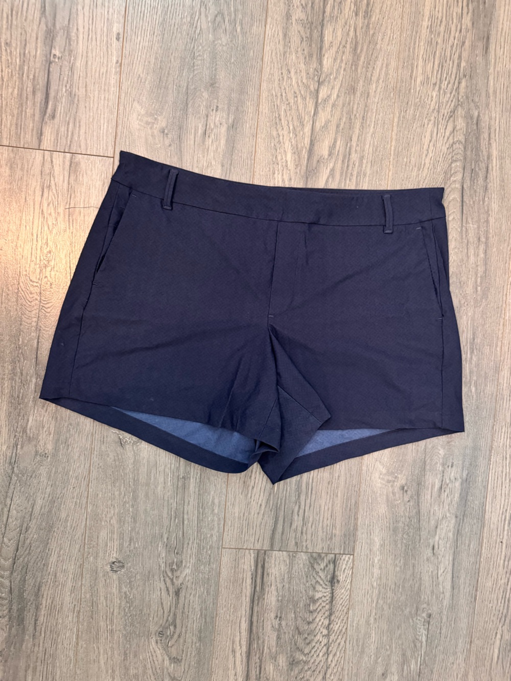 SPANX Sunshine 6” Shorts Sunkissed Navy Pull-On UPF 50+ XL
